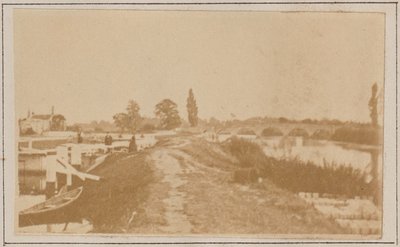 Chiusa e ponte di Chertsey da Henry W. Taunt