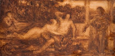 Studio di figure nude e drappeggiate, 1880 da Henry Wallis