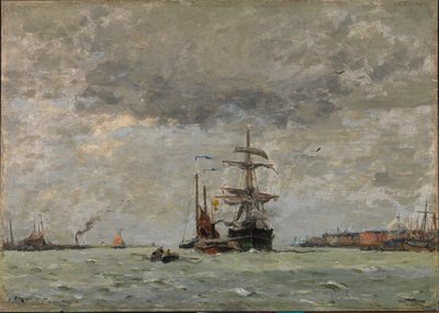 Ingresso al porto da Henry Ward Ranger
