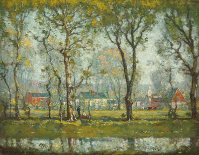Villaggio del New England da Henry Ward Ranger