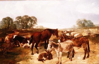 Una Riunione su Hampstead Heath da Henry Weekes