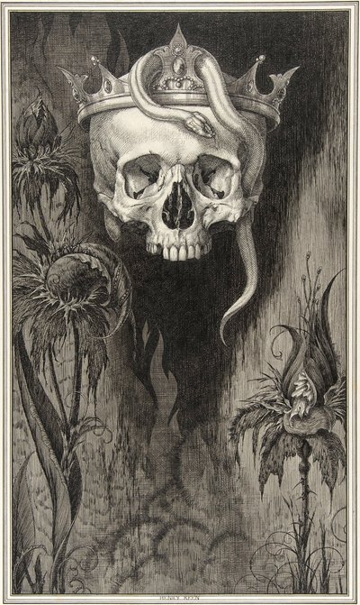 Illustrazione da La duchessa di Malfi e Il diavolo bianco, due opere di John Webster (1580 - 1634), pub.1930 da Henry Weston Keen
