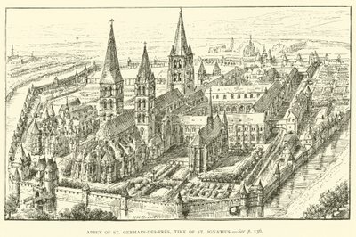 Abbazia di Saint-Germain-des-Prés, tempo di Sant