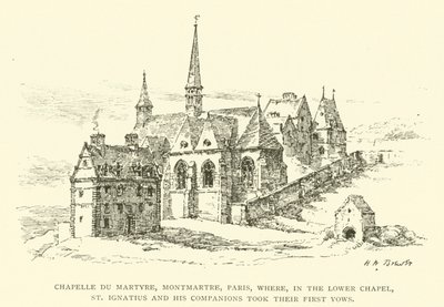 Chapelle du Martyre, Montmartre, Parigi, dove, nella Cappella Inferiore, Sant