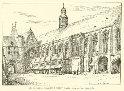 Les Jacobins, convento domenicano, Parigi, tempo di Sant