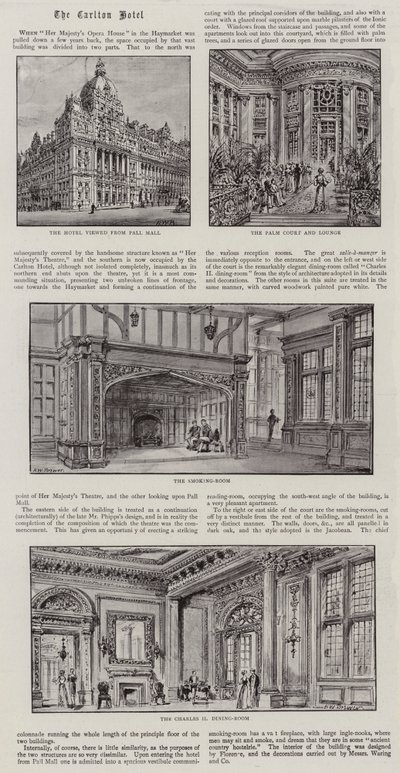 Il Carlton Hotel da Henry William Brewer
