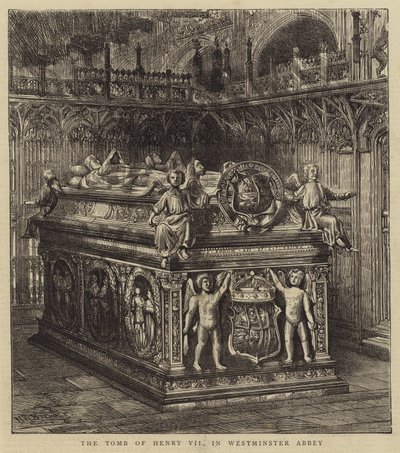 La tomba di Enrico VII, nell