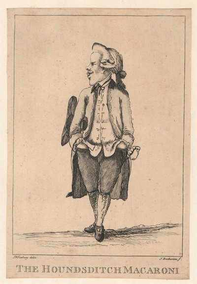 Il Maccherone di Houndsditch da Henry William Bunbury