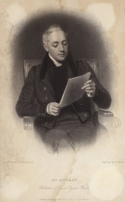 Ritratto di John Murray da Henry William Pickersgill