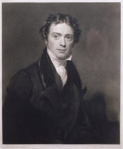 Ritratto di Michael Faraday (1791-1867) inciso da Samuel Cousins (1801-87) 1830 da Henry William Pickersgill