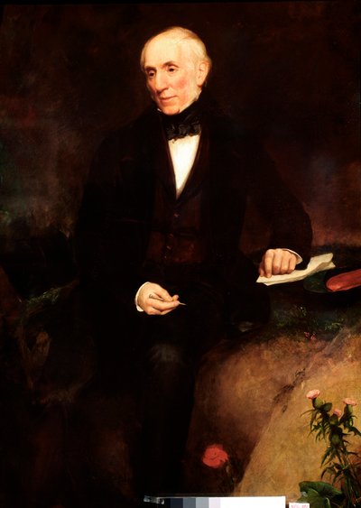 Ritratto di William Wordsworth, poeta britannico da Henry William Pickersgill