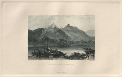 Das Malerische und Romantische Rheinland: Kobern und Mathias Kapelle, 1928 da Henry Winkles