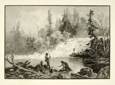 Una vasca per le trote sul Nepignon da Henry Wolf