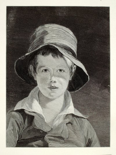 Il ragazzo con il cappello strappato da Henry Wolf