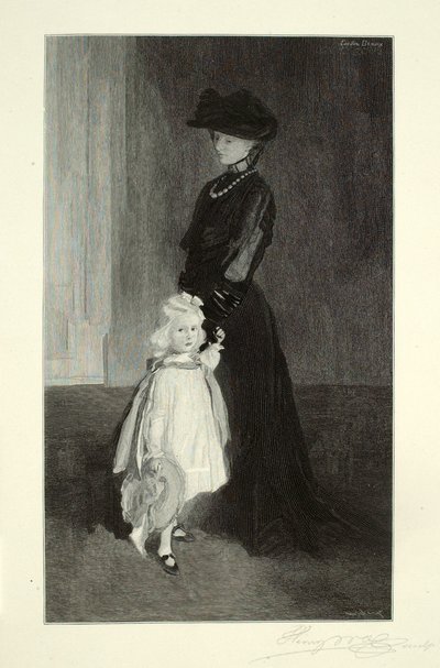 Christina (madre e figlia) da Henry Wolf
