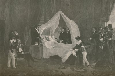 Morte di Napoleone I, 1821, 1896 da Henry Wolf