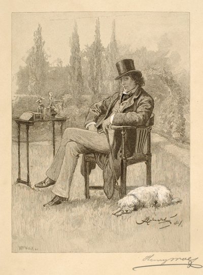 Henry Irving a casa da Henry Wolf