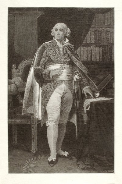 Jean Jacques Regis de Cambaceres, Duca di Parma da Henry Wolf