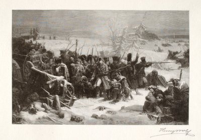 Il maresciallo Ney sostiene la retroguardia da Henry Wolf