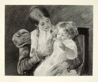Madre e figlio da Henry Wolf