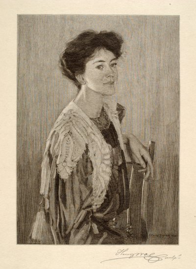 Signora Edmund F. Harding da Henry Wolf