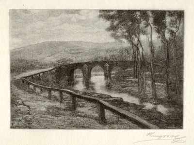 Vecchio ponte di Normandia da Henry Wolf