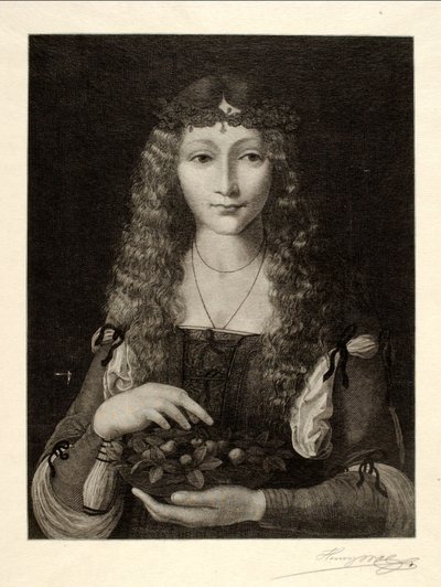 Ritratto di ragazza da Henry Wolf