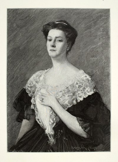 Ritratto di donna da Henry Wolf
