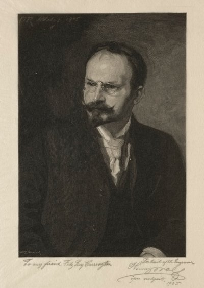 Autoritratto, 1905 da Henry Wolf