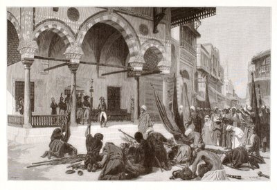 Sottomissione dei Mamelucchi a Napoleone da Henry Wolf