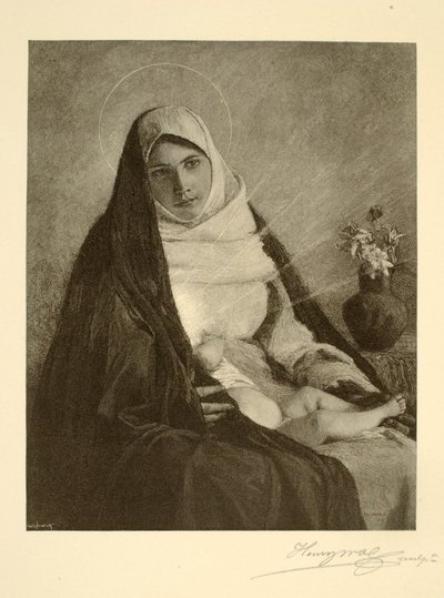 La Madonna della Rosa da Henry Wolf