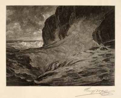 La costa del Maine (The Onrush) da Henry Wolf