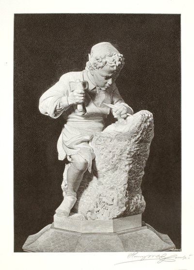 Il giovane Michelangelo da Henry Wolf