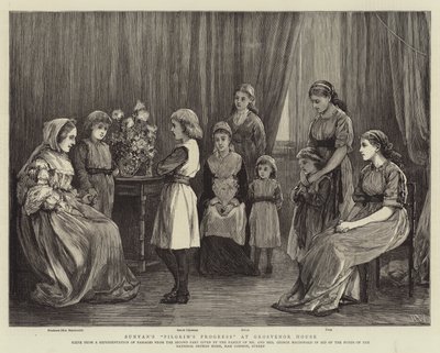 Il progresso del pellegrino di Bunyan a Grosvenor House da Henry Woods