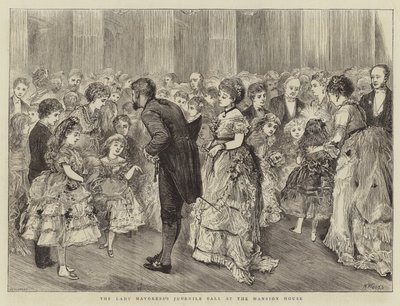 Il Ballo Giovanile della Lady Mayoress alla Mansion House da Henry Woods