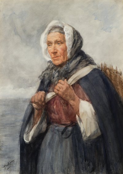 Una pescivendola di Newhaven da Henry Wright Kerr