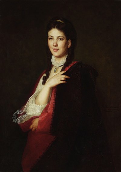 Ritratto di Leonia Blühdorn da Henryk Rodakowski