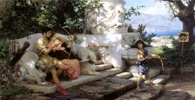Una lezione pericolosa, 1886 da Henryk Siemiradzki