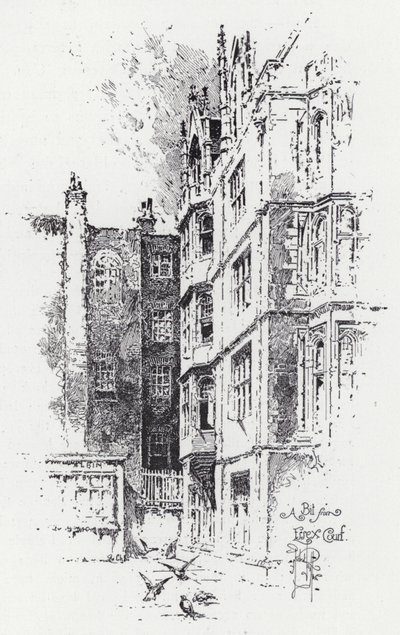 Un pezzo da Essex Court da Herbert (after) Railton