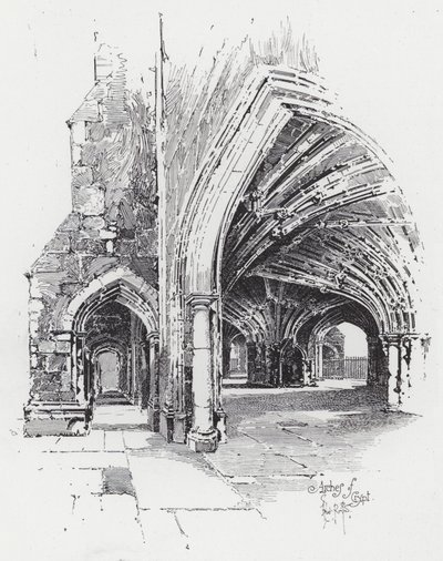 Archi della Cripta da Herbert (after) Railton