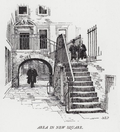 Area in New Square da Herbert (after) Railton