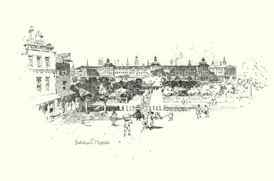 Ospedale di Betlemme, Londra da Herbert (after) Railton