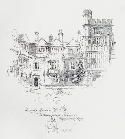 Brasenose College, Oxford, che mostra l