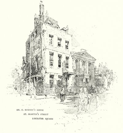 Casa del Dr Charles Burney, St Martin