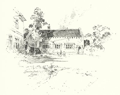 Scuola di grammatica, Lichfield, dove il Dr Johnson andò a scuola da Herbert (after) Railton