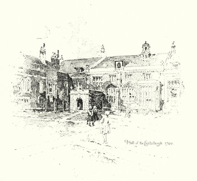 Sala alla Charterhouse, Londra da Herbert (after) Railton