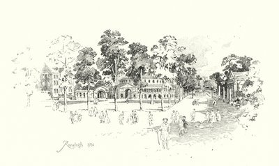 Ranelagh Gardens, Londra da Herbert (after) Railton