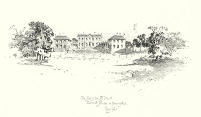 La residenza di Edmund Burke, Beaconsfield da Herbert (after) Railton