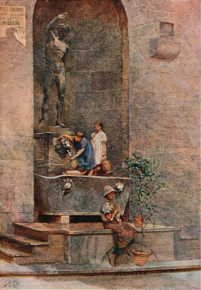 La Fontana, c. 1904 da Herbert Alexander Collins