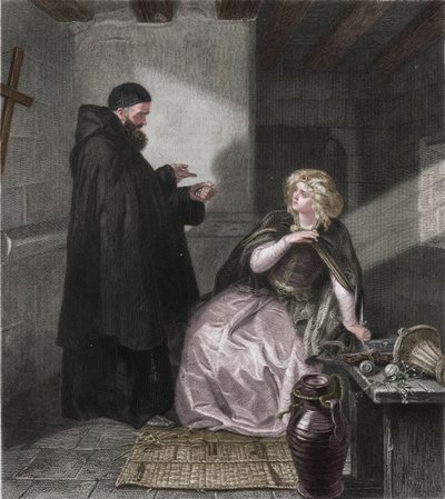 Giulietta nella cella di Frate Lorenzo da Herbert Bourne